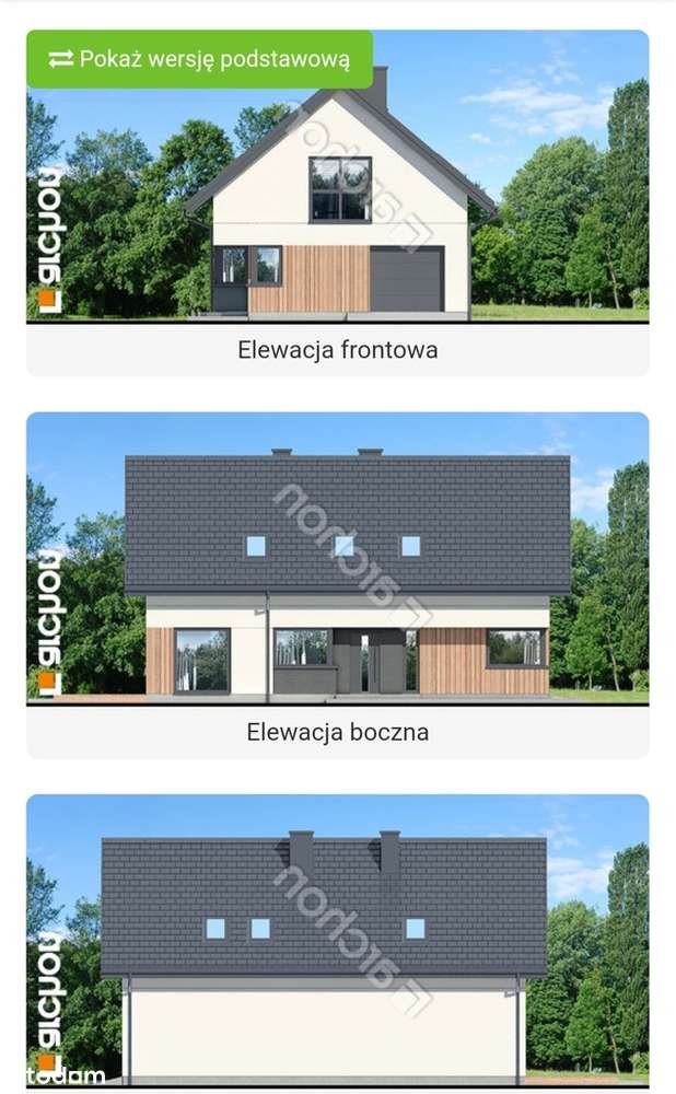 Dom wolnostojący 155 m – Dobczyce, koło lasu-9