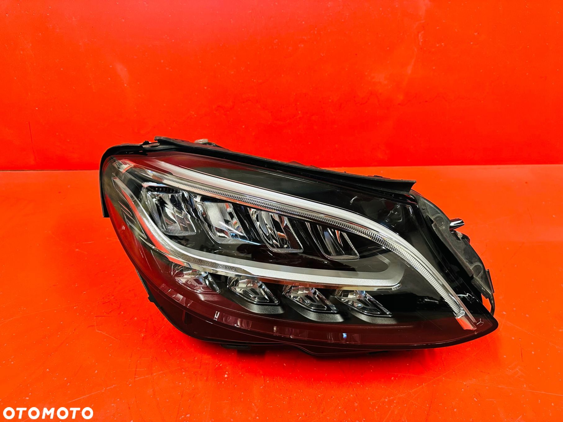 LAMPA PRAWA MERCEDES W205 LIFT FULL LED PERFORMANCE EUROPA BDB - 1