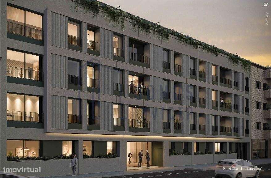 Apartamento T0  centro do Porto com lugar de garagem-5