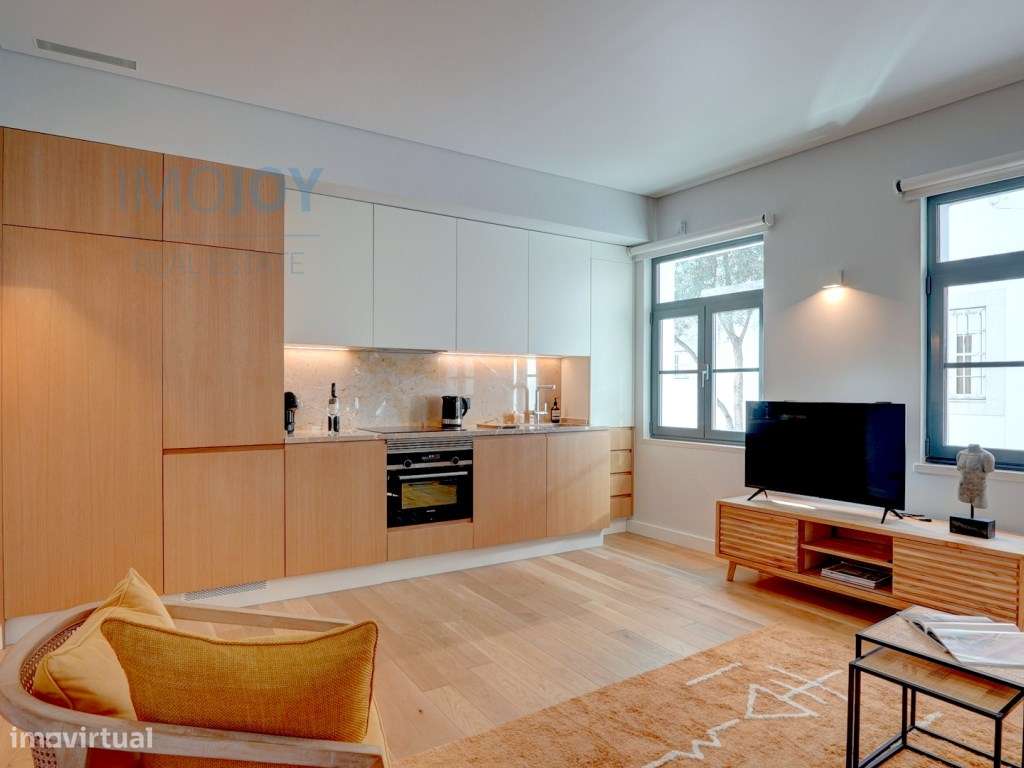 Apartamento T1 Mobilado para Venda na Baía de Cascais - Grande imagem: 5/23