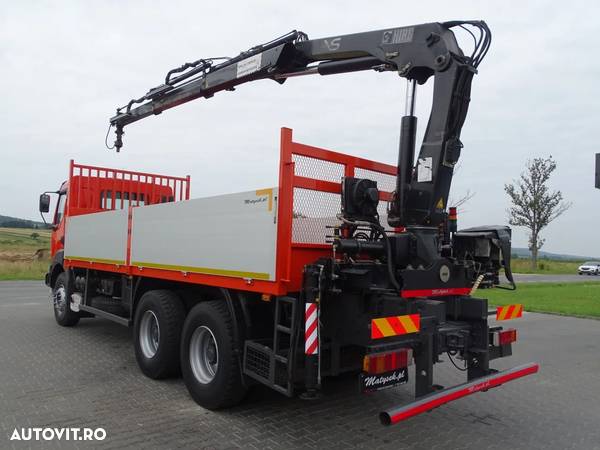 Renault KERAX 370 / 6 X 4 / CUTIE - 6.5 M + HDS HIAB 144 / PILOT / ROTATOR / MANUAL / 2004 - 5