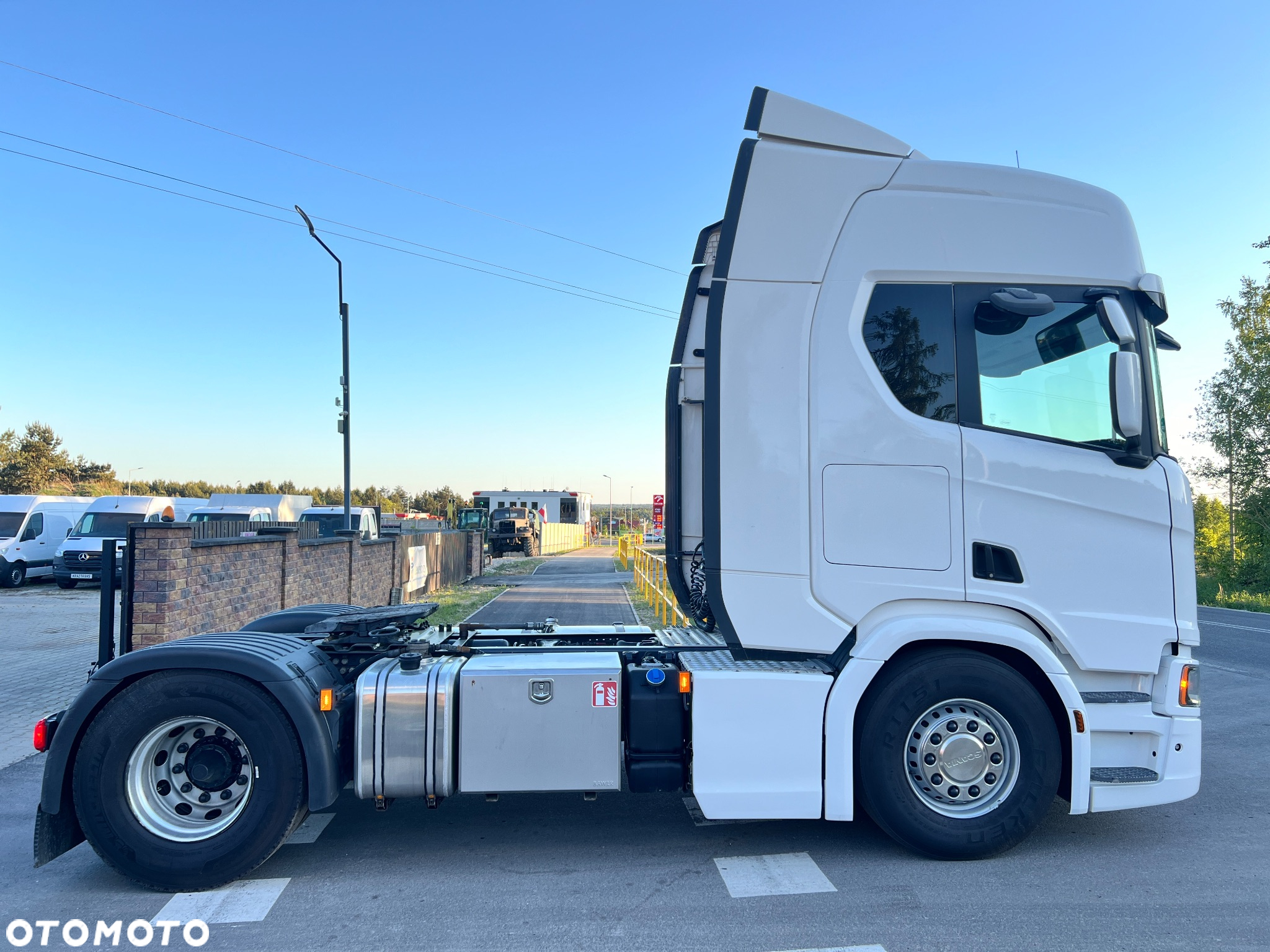 Scania R450 full ADR FL AT hydraulika dwu obwodowa full led duża navi z Niemiec - 3