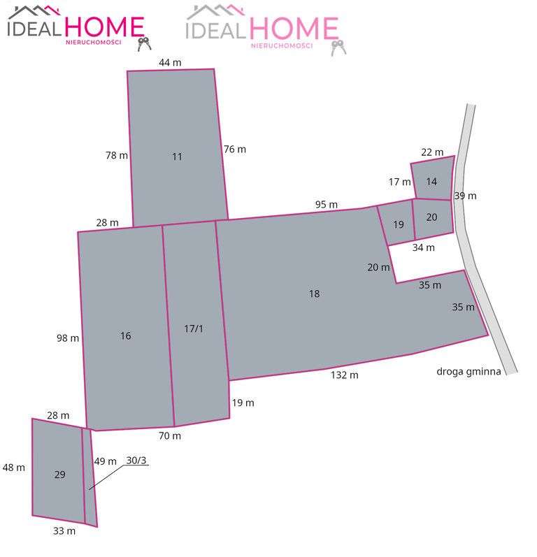Działka rolno-budowlana Draganowa - Pełny obrazek: 5/12