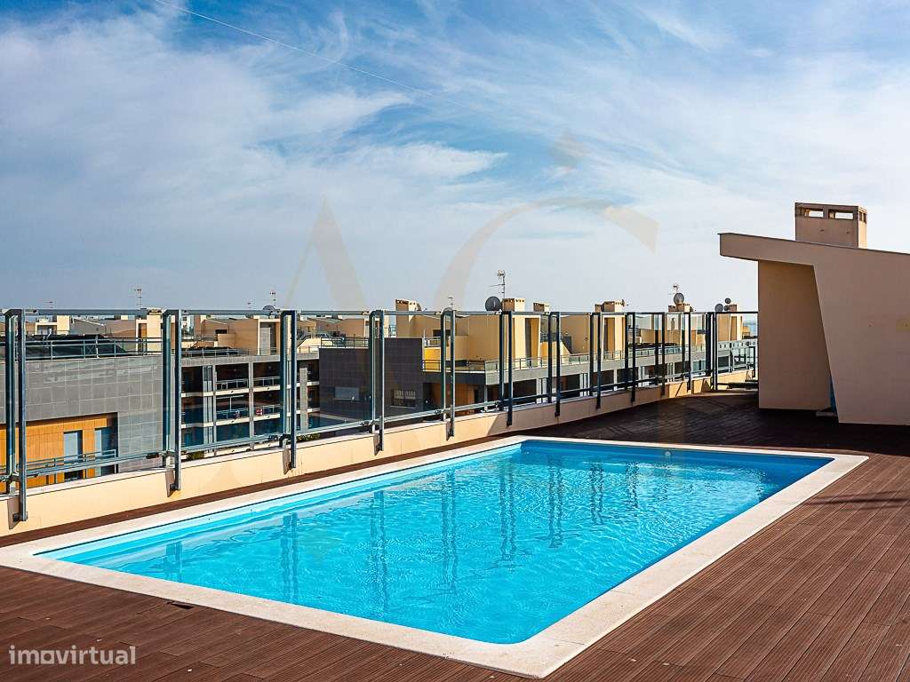 Apartamento T3 em Olhão com vistas incríveis e piscina comum-53