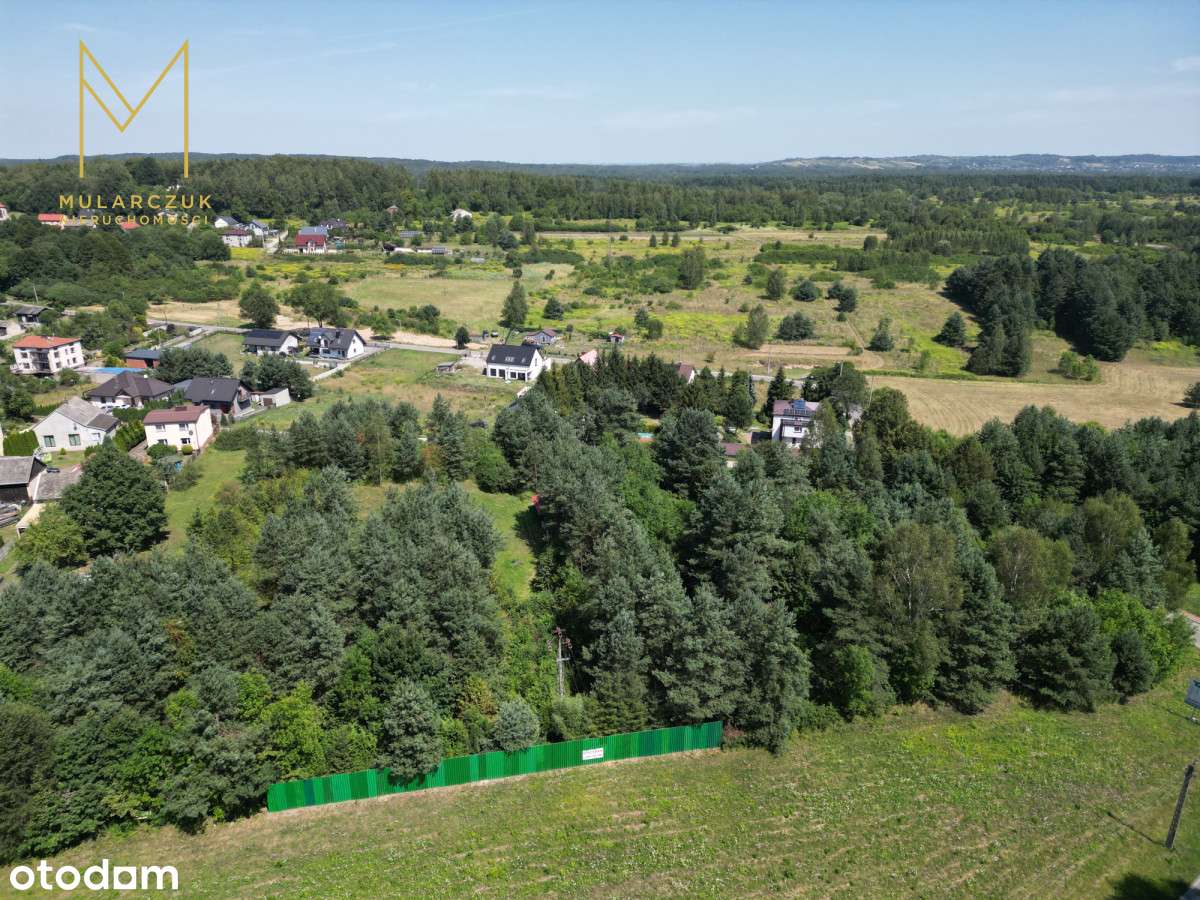 Działka 2758 m² w otoczeniu lasu - Łęka-6