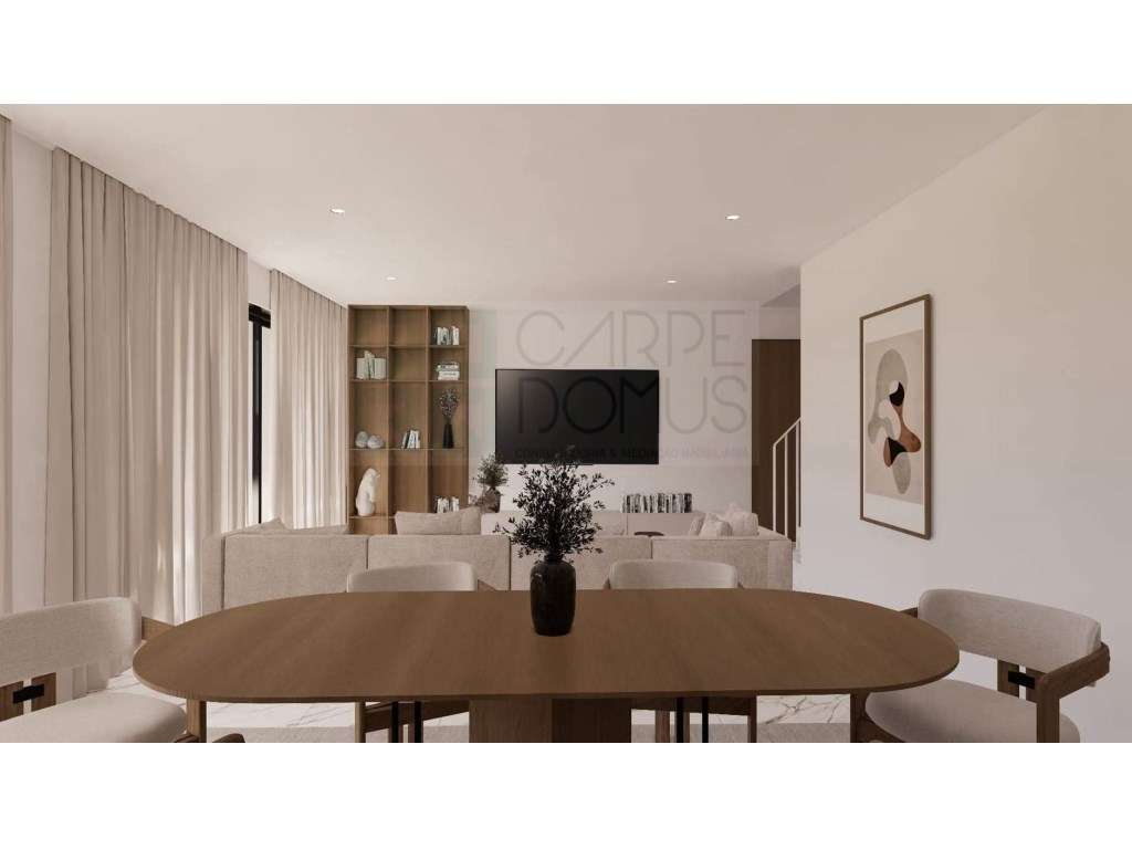 Novos apartamentos T3, varandas e garagem box, junto ao centro Alco...-9