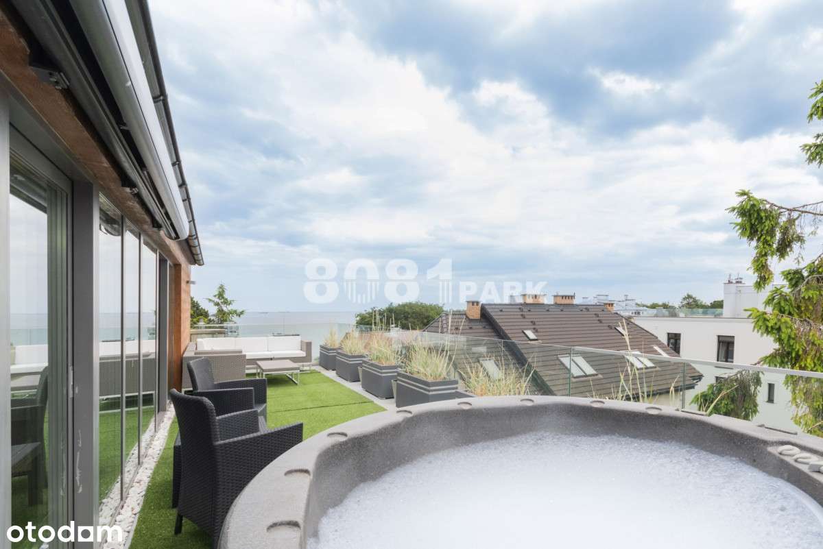 Apartament | Taras z widokiem na morze | Jacuzzi-2