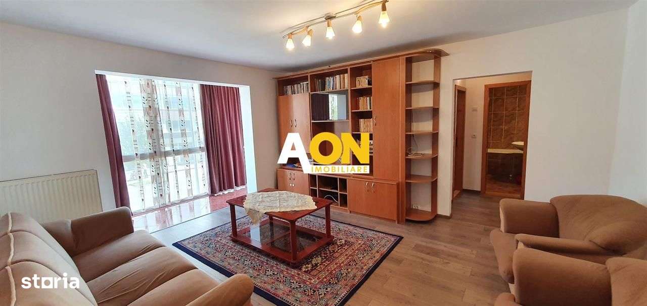 Apartament 3 camere, etaj 1, mobilat, utilat, zona Liceului Militar - Imagine principală: 1/9