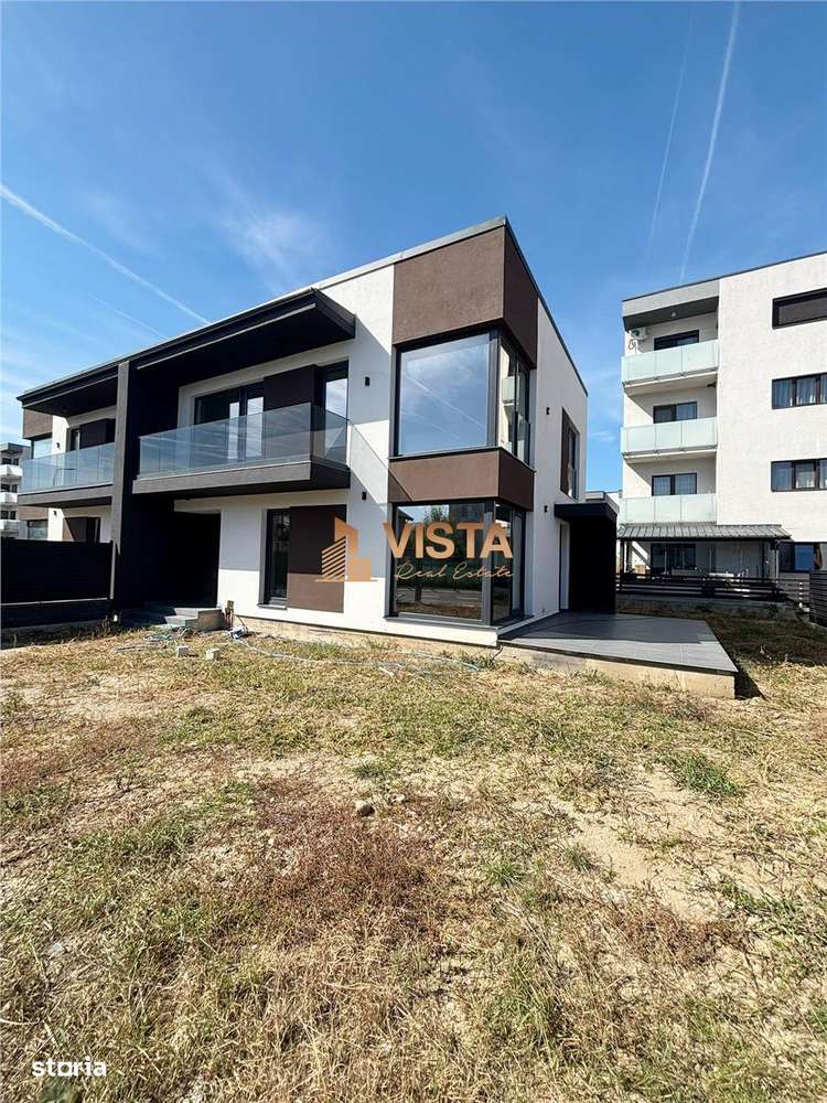 Casa tip duplex, 114mp utili, 335mp teren, cartier nou, Ghimbav - Imagine principală: 1/12