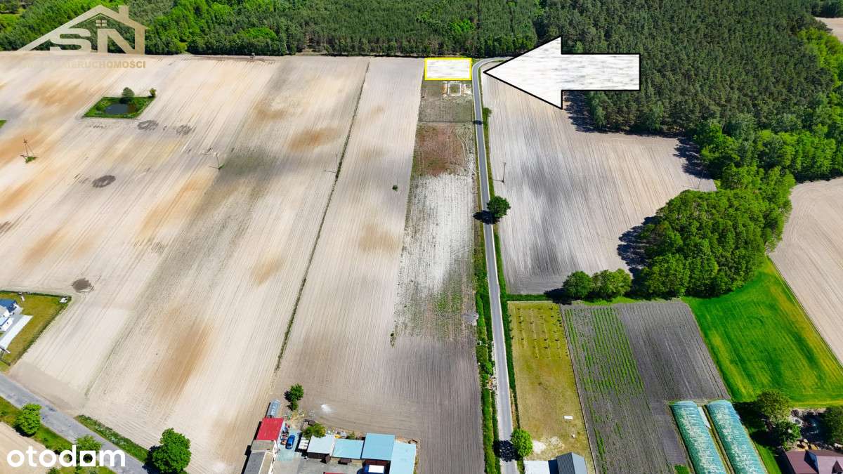 Działka budowlana granicząca z lasem - Pełny obrazek: 4/7