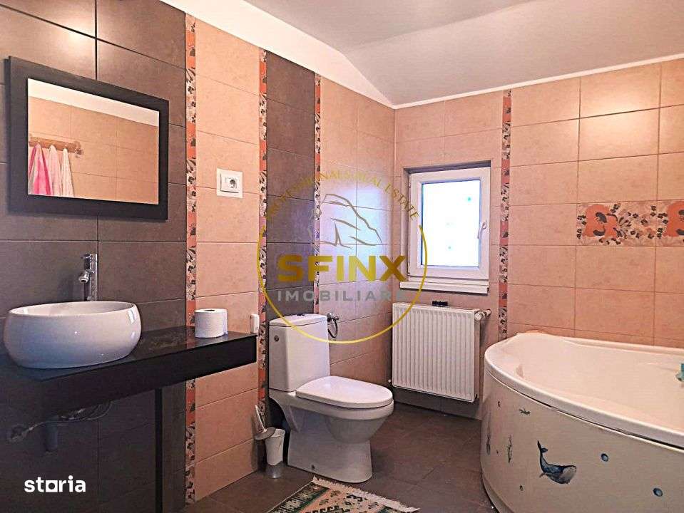 5 camere, 4 locuri parcare in garaj-vila cocheta Balotesti-14