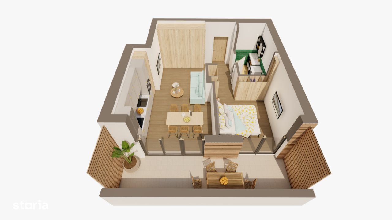 Apartament NOU ARED IMAR direct la dezvoltator -penthouse- R37-44