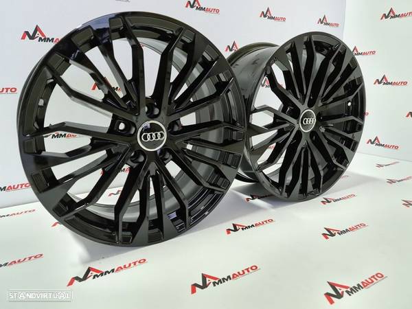 Jantes Audi A6 Preto Brilho 18 - 2