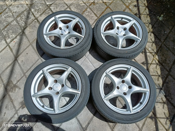 4 jantes 16 citroen / Peugeot  furação 4x108com pneus - 7