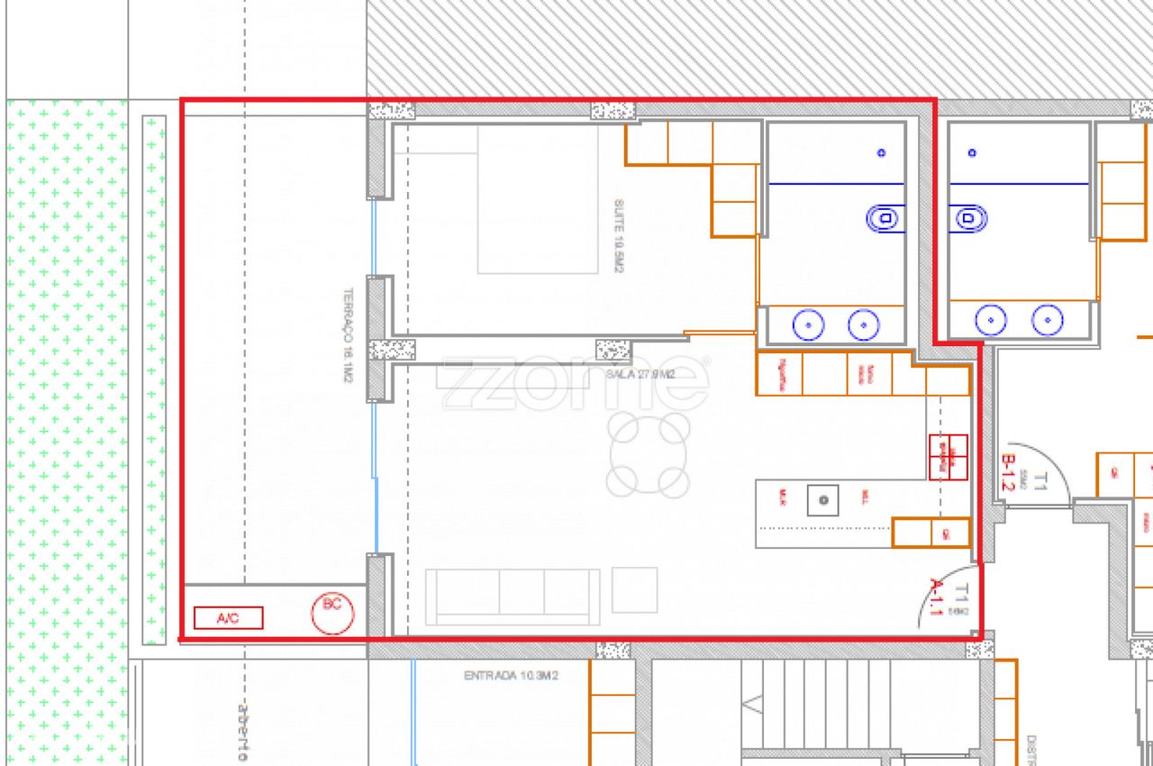 Apartamento T1 Novo na Costa, Guimarães - Grande imagem: 1/16