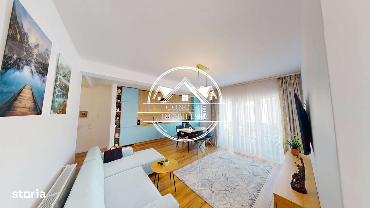 Apartament cu 3 camere, 72mp utili, 2 balcoane, parcare, Selimbar. - Imagine principală: 3/13
