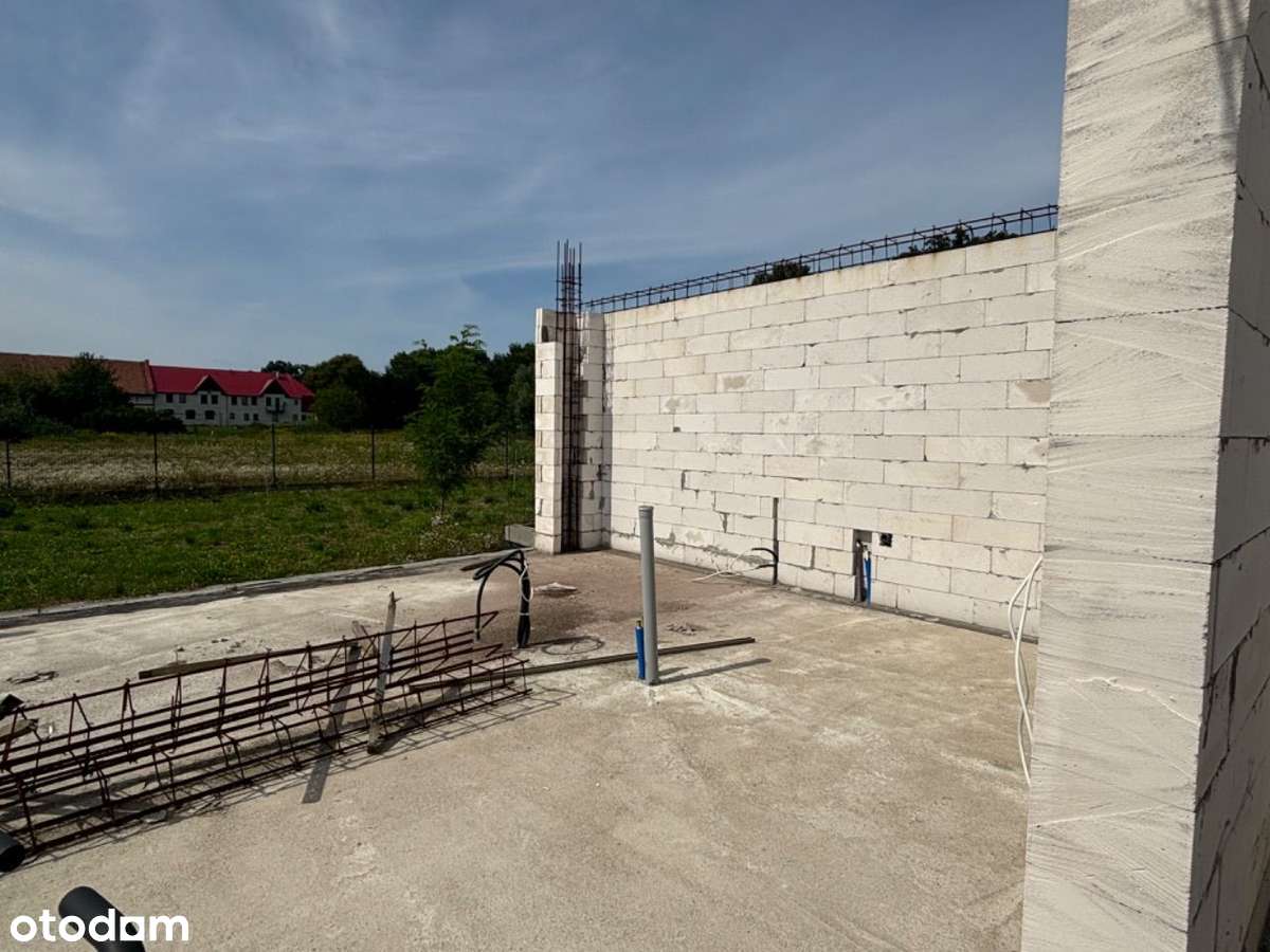 Działka z domem w budowie Prężyce Okazja! 1600 m2-7