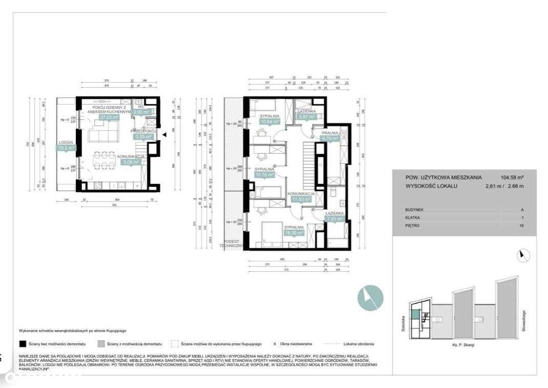 Dwupoziomowy Apartament 104 m² Katowice-5