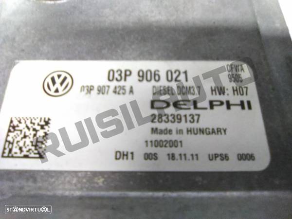 Centralina Do Motor 03p906_021 Vw Polo (6r1, 6c1) 1.2 Tdi [2009 - 3