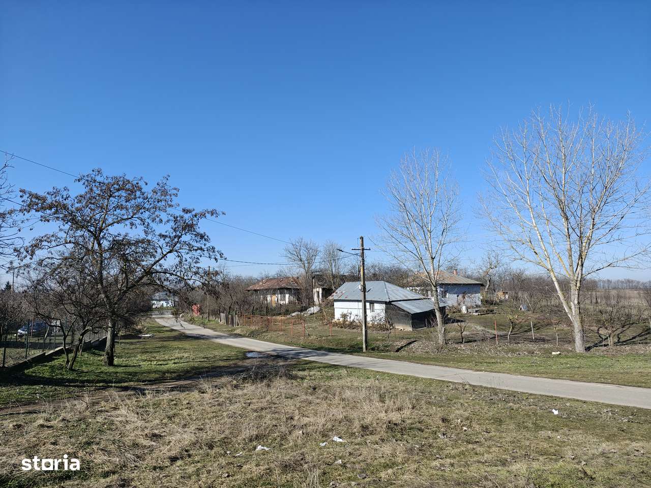 Teren 5600mp +casa demolabila 47km de Bucuresti sat Obedeni jud. Gr - Imagine principală: 5/9