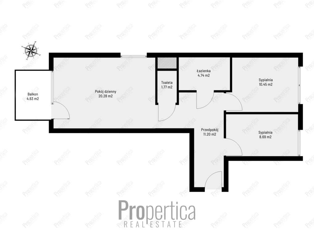 Kamionek | "Soho " | 3-pokoje | Od ręki-17