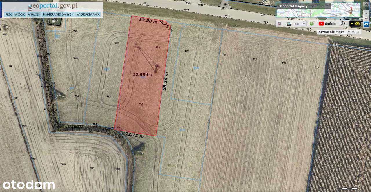 działki budowlane w miejscowości Wilczyn / Wilczogóra  bez pośredników-6