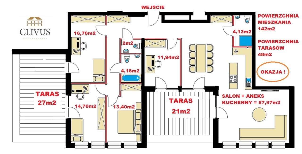 ❤️ Bez Prowizji Niesamowity Apartament z Widokiem