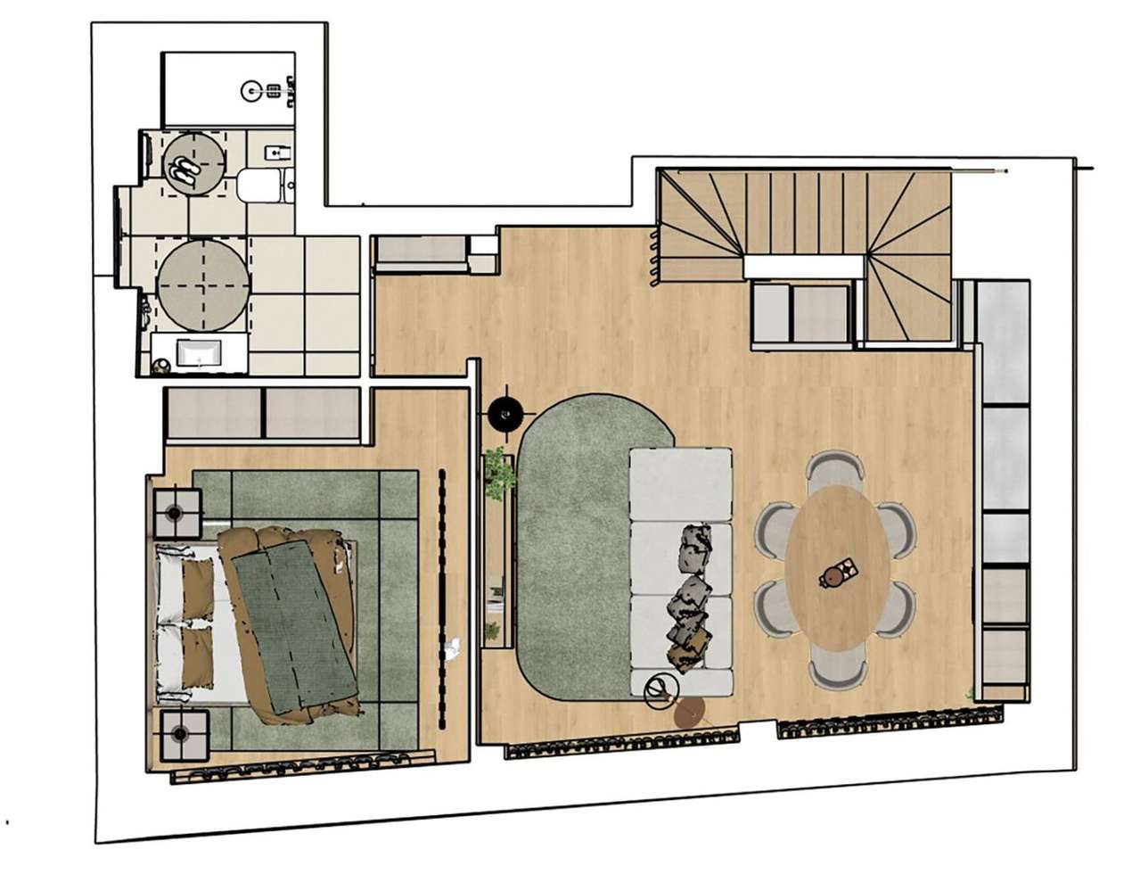 APARTAMENTO T3  com vistas de mar e rio,  como novo, Situado no Bai...-22