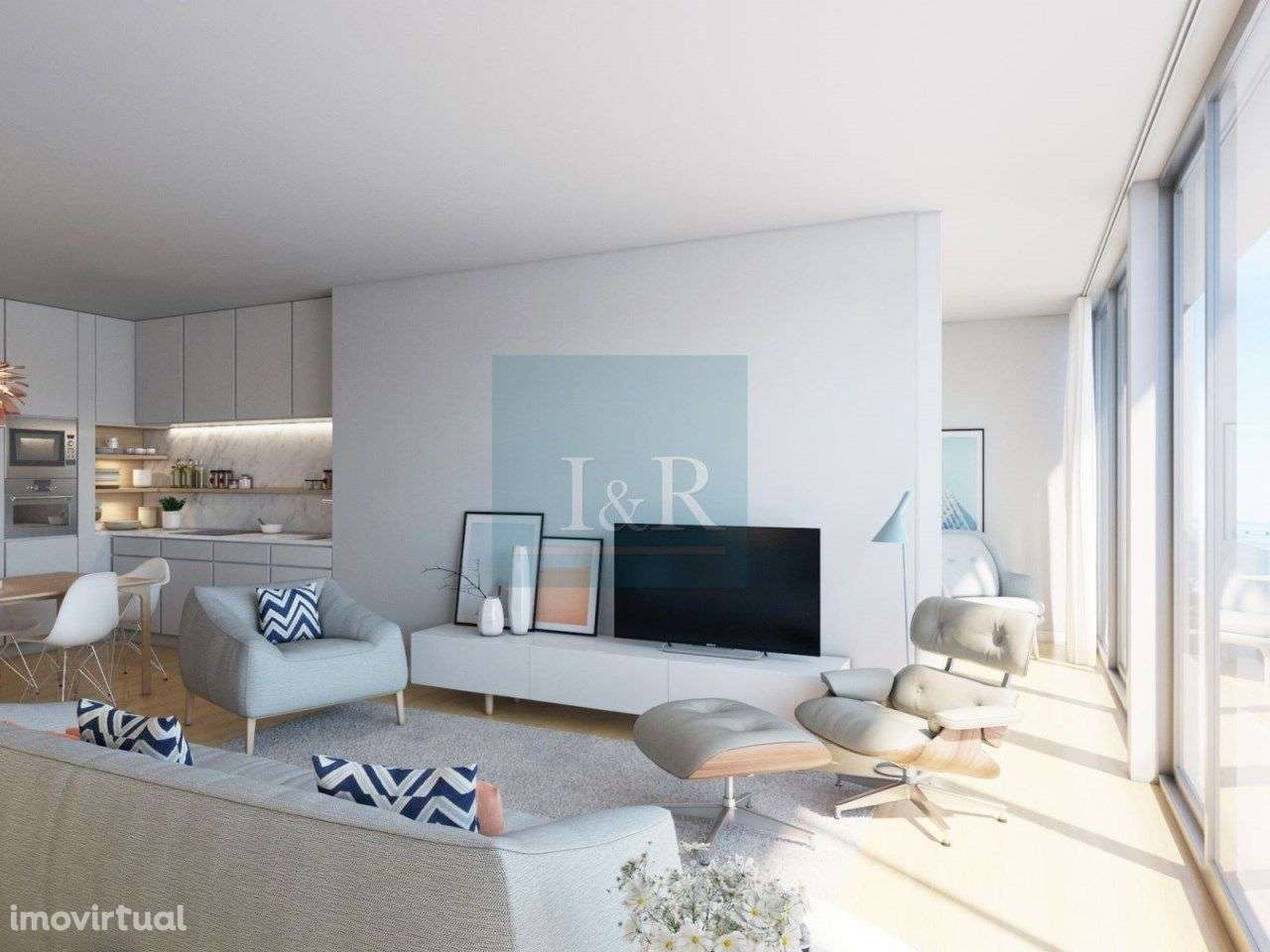 Apartamento T2 com Vista Ponte, no Parque das Nações, Lisboa