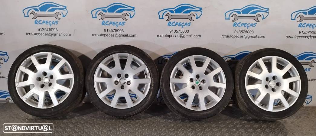 JANTES ORIGINAIS SKODA VRS 16 POLEGADAS 6.5J ET37 5X100 SKODA FABIA I 1 MK1 VRS - 1