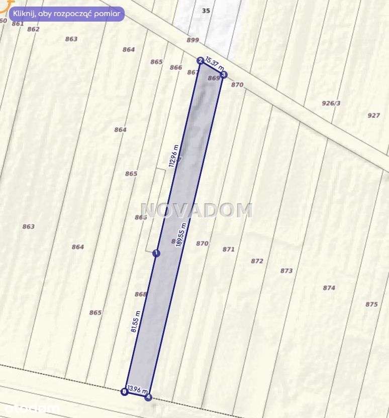 Działka budowlana Lakomin! Mpzp!-3