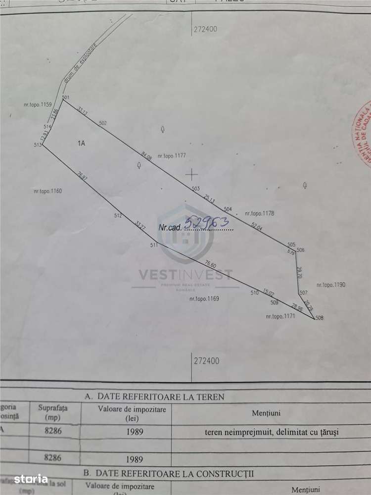 Teren 8300 mp Extravilan Uileacu de Munte - Imagine principală: 4/4