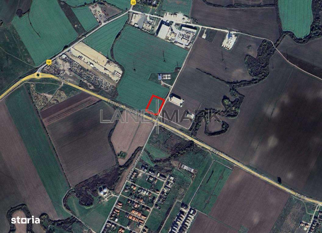 Teren INDUSTRIAL cu PUZ de vanzare pe CENTURA - Dumbravita - Imagine principală: 1/2