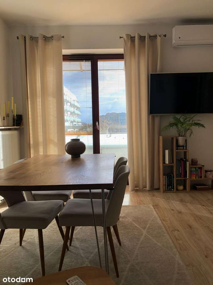 Komfortowe 2pokoje z dużym tarasem | obok metro | garaż | klimatyzacja - Pełny obrazek: 4/17