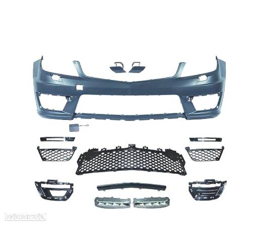 PÁRA-CHOQUES FRONTAL PARA MERCEDES CLASE C W204 11-14 LOOK AMG C63 - 2