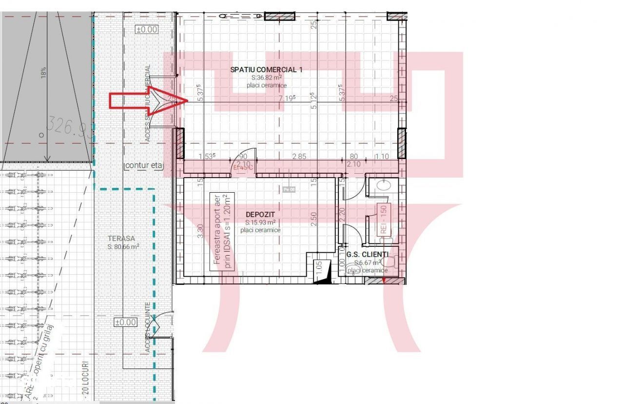 COMISION 0% Spatiu comercial zona Iulius Mall parcare gratuit terasa - Imagine principală: 2/15