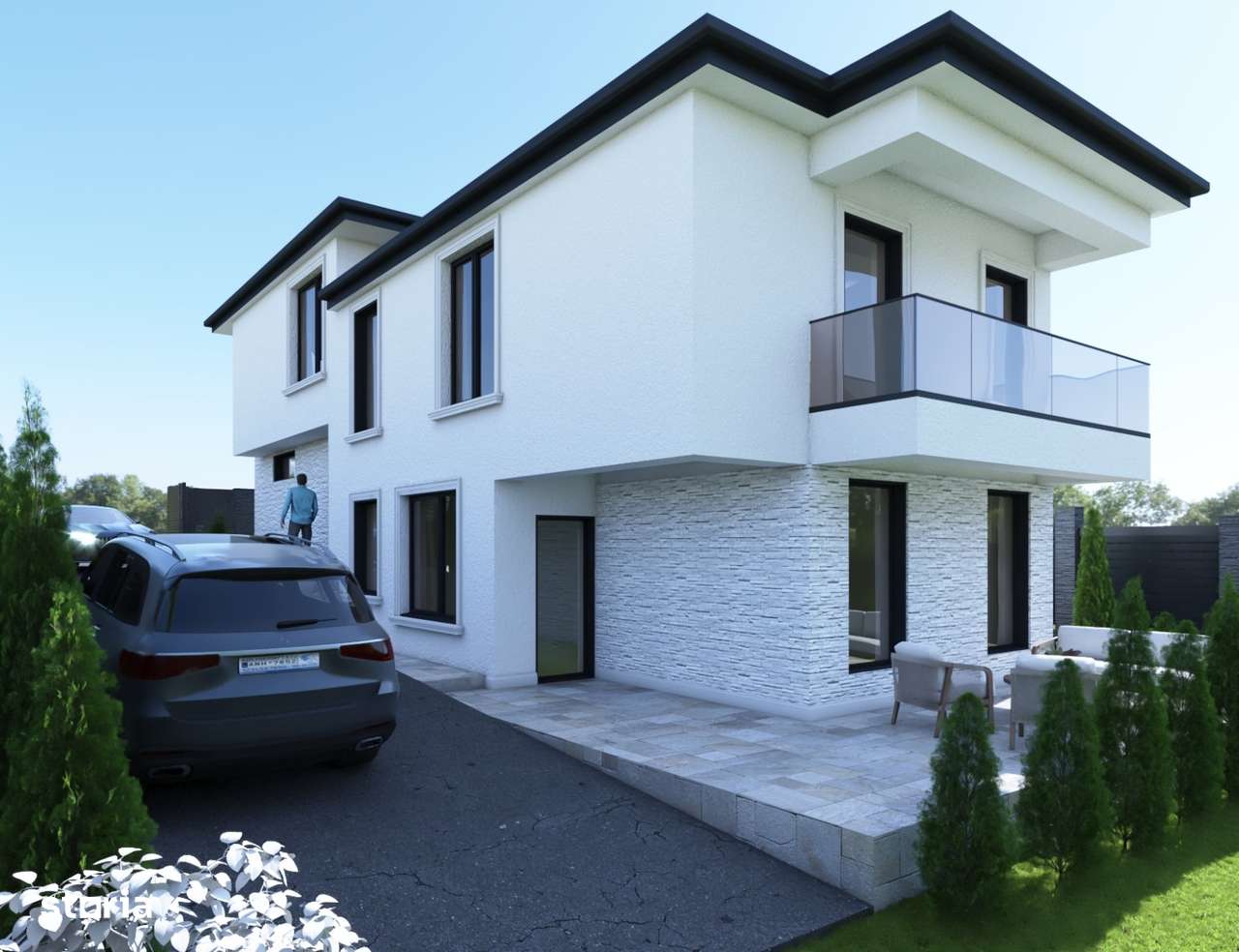 Casa tip duplex de vanzare - Viticultori - Comision 0%-1