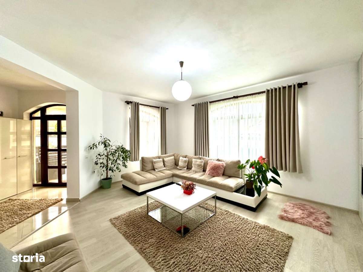 Casa 150 mp P+E Ultrafinisata mobilata utilata la cheie Sarmas - Imagine principală: 4/20