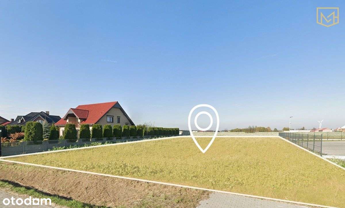 Działka 1301 m2|Media|Główna droga|Rososzyca-1