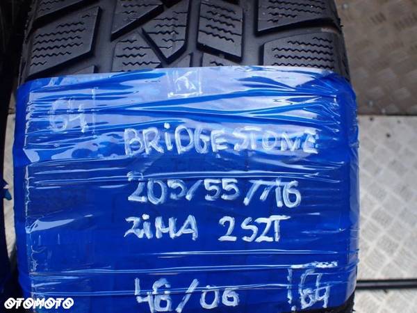 OPONY ZIMOWE BRIDGESTONE 205/55/16 6MM 2012 RADOM - 2