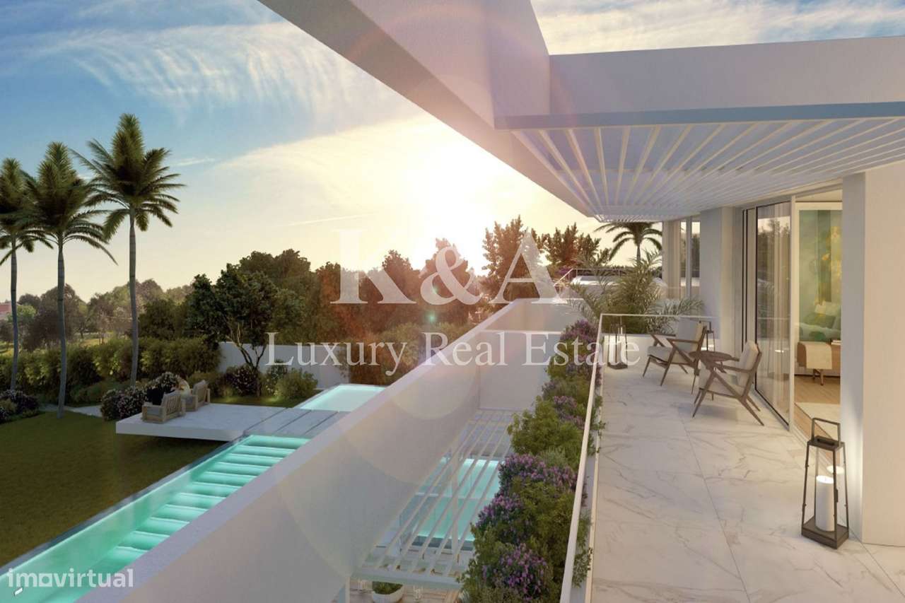 Moradia V6 contemporânea com vistas panorâmicas no Triangulo Dourado, - Grande imagem: 4/40