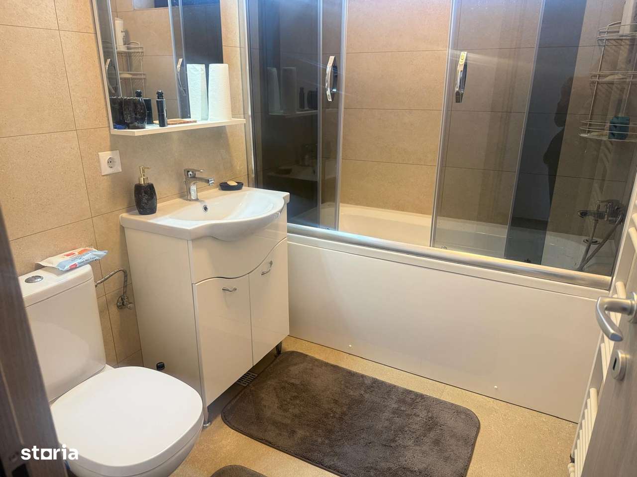 Vanzare apartament 3 camere, mobilat+utilat, Green Residence, Matraca-10