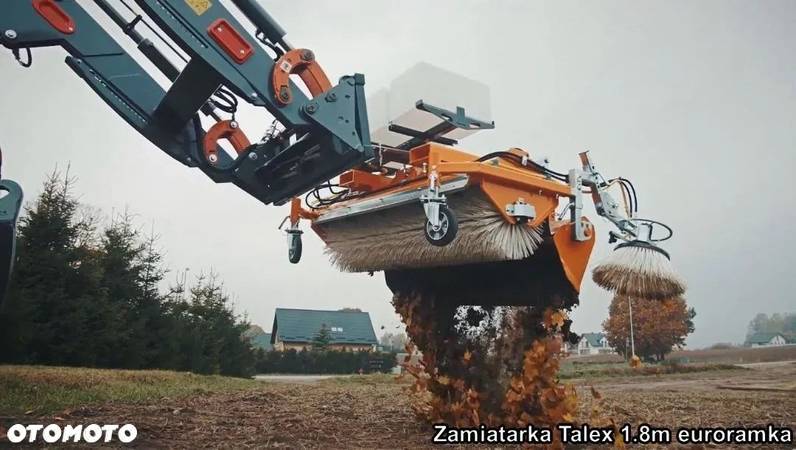 Nowa ZAMIATARKA TALEX METAL-TECHNIK 1,4 - 2,8 m euroramka TUZ Tur Ładowarka RATY - 16