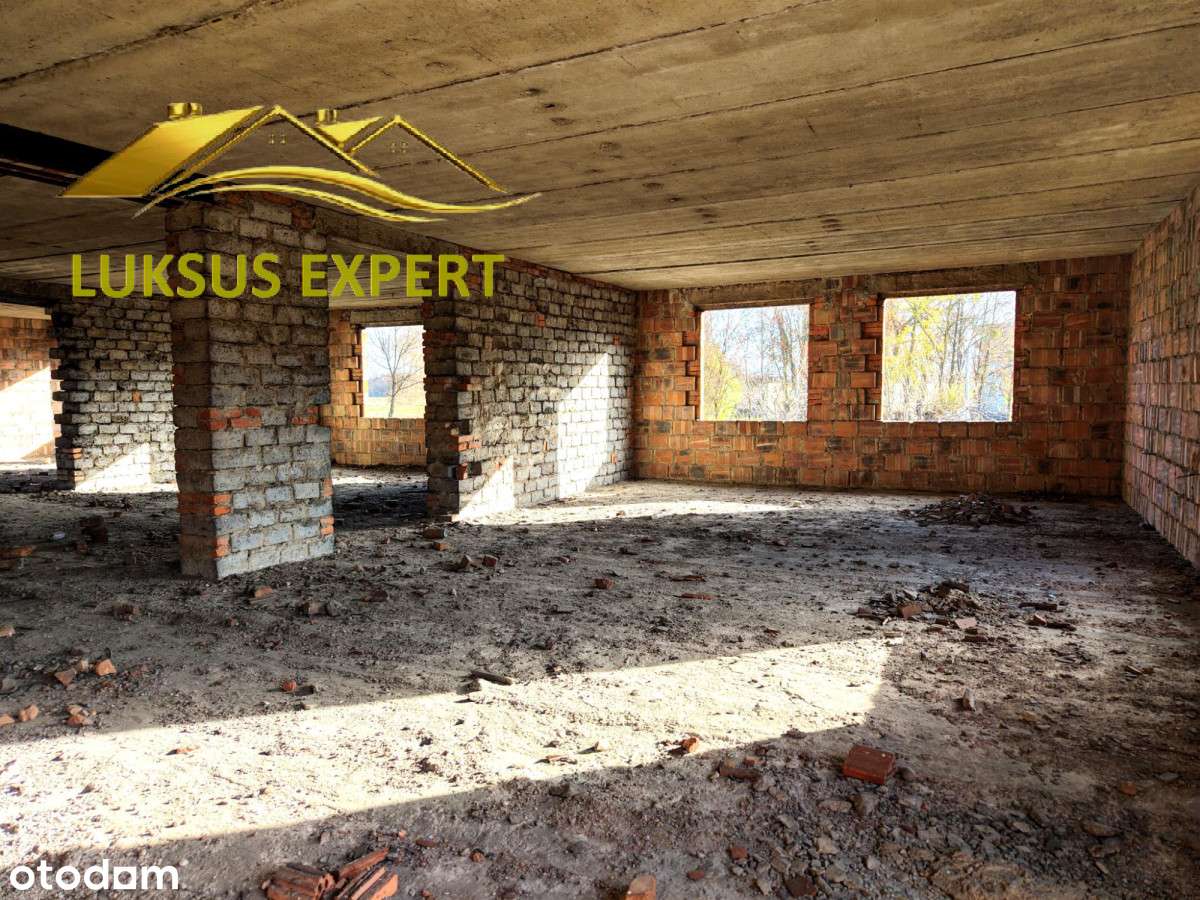 Działka z rozpoczętą inwestycją w Wołczynie. - Pełny obrazek: 1/10