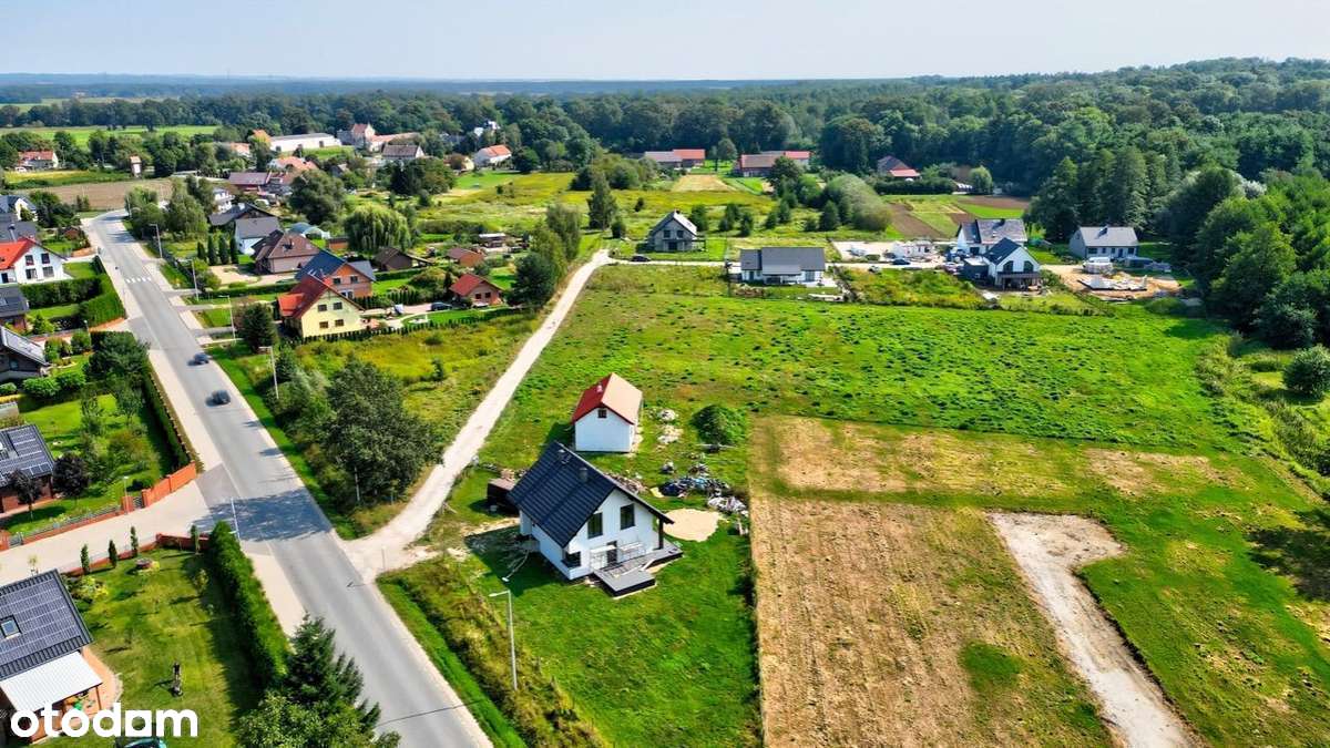 Uzbrojone działki budowlane Brzezinka Średzka I WZ + woda +prąd - Pełny obrazek: 5/15