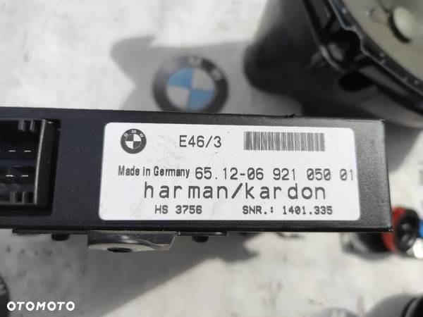 BMW E46 kombi głośniki wzmacniacz Harman Cardon komplet - 3