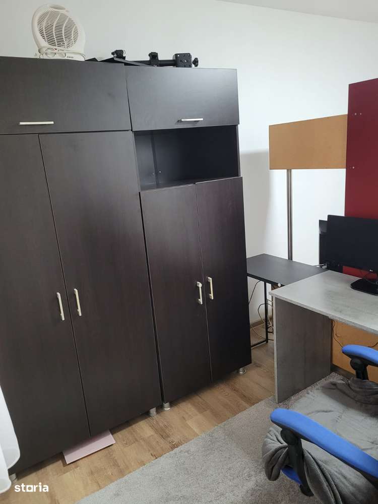 2 Camere, 1 bucatarie inchisa Finisat, Mobilat cu CF, terasa de 10 mp - Imagine principală: 5/20