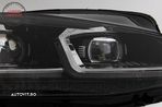 Grila Centrala cu Faruri LED Semnal Dinamic VW Golf 7.5 VII Facelift (2017+) GTI L- livrare gratuita - 10