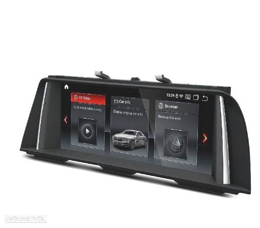 AUTO RADIO GPS ANDROID 12 PARA BMW F10 F11 13- COM SISTEMA NBT - 6