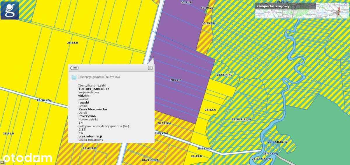 Działka przemysłowa Pokrzywna k/Rawy Mazowieckiej-5
